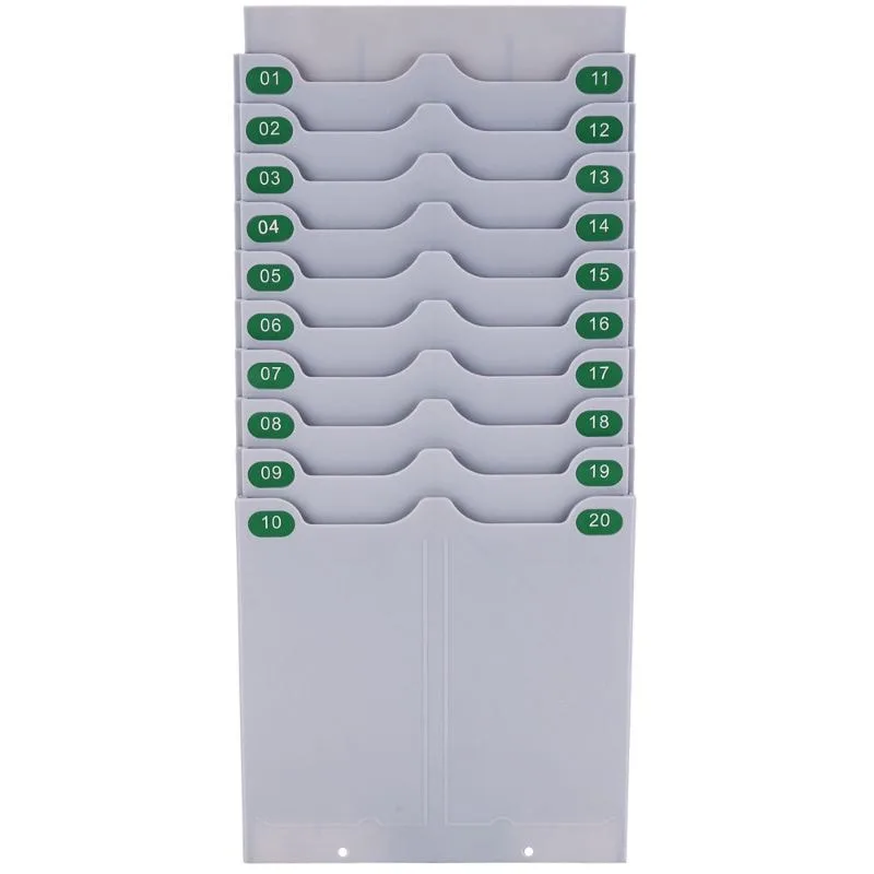 20 Slot Punch Card Holder CR-20 