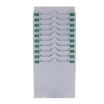 20 slot Punch Card Holder CR-20