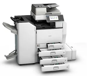 Mesin Fotostat Pelbagai Fungsi Hitam Putih Ricoh MP2500