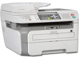 Ricoh SP1200SF is a A4 Monochrome Laser Printer also know as Mono Laser Printer With Scanner Photocopy Fax