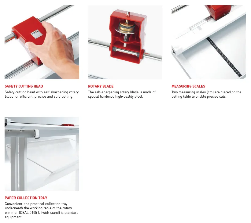 A1 A0 Paper Cutter Trimmer Mesin Pemotong Kertas A1 A0 IDEAL 0105