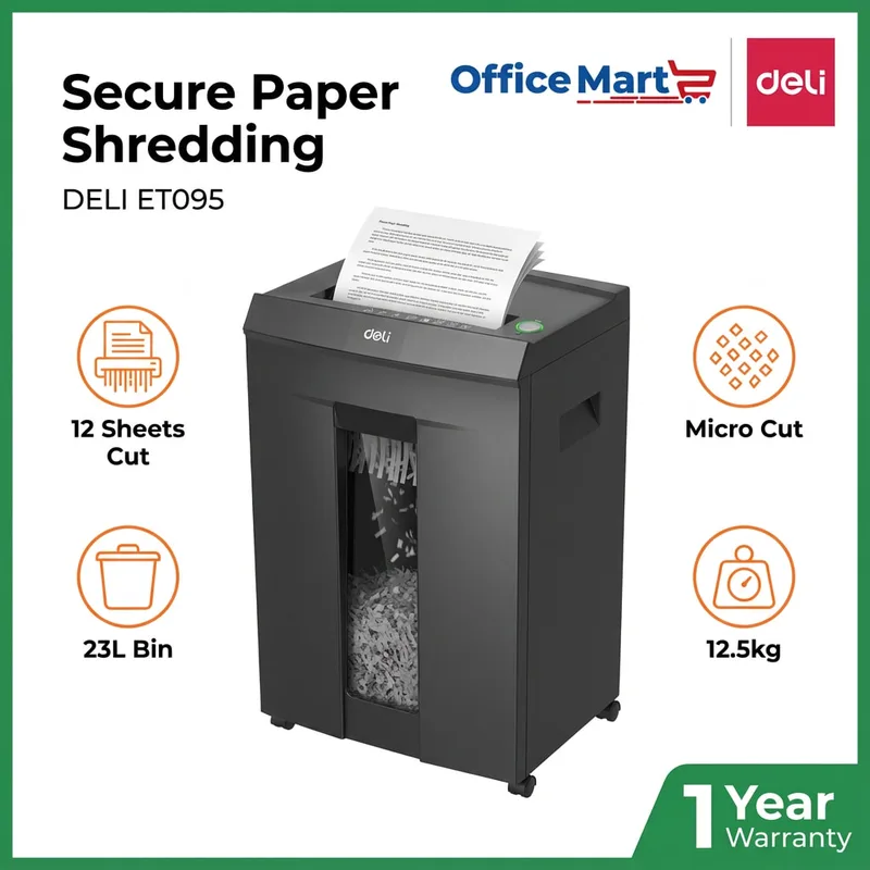Deli ET095 Document Shredder KL