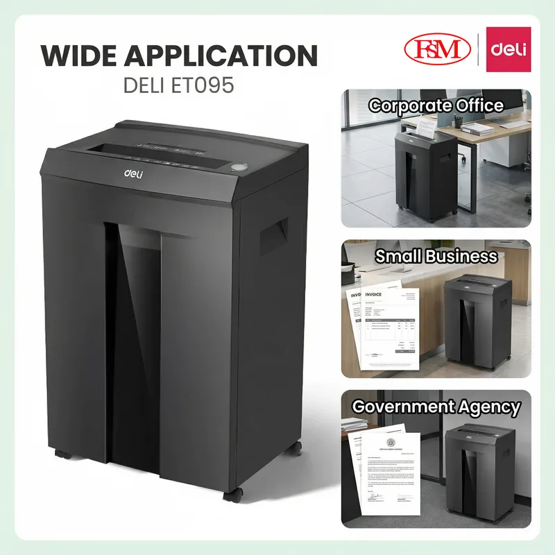 Deli ET095 Paper Shredder Malaysia