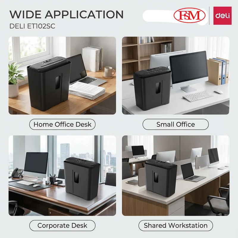 Deli ET102SC Shredder Supplier Malaysia