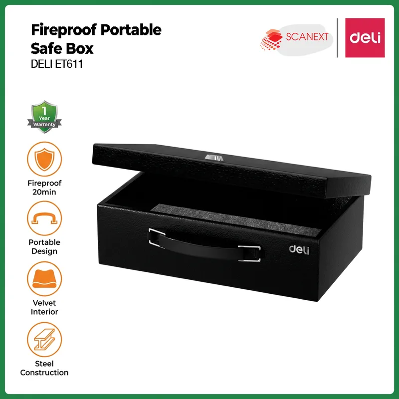 Deli ET611 Digital Safe Box Malaysia
