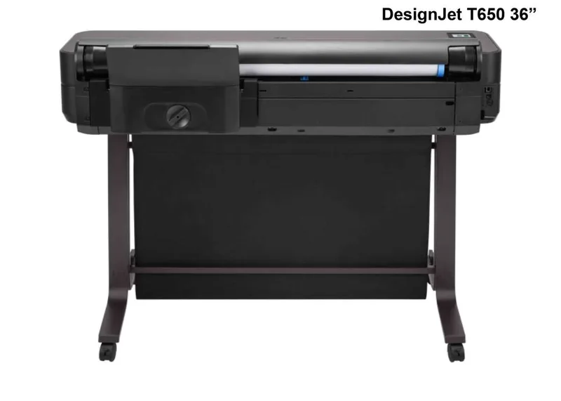 A1 Plotter Printer, 24 inch Printer, Large Format Plotter HP DesignJet T650 Printer