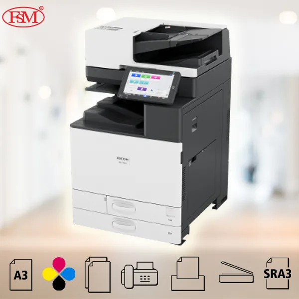 Ricoh IM C7010 multifunction printer side view