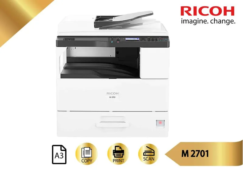 Ricoh M2701  Black and White Photostat Machine
