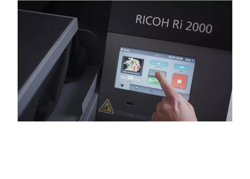 Ricoh Ri2000 Direct To Garment Printer