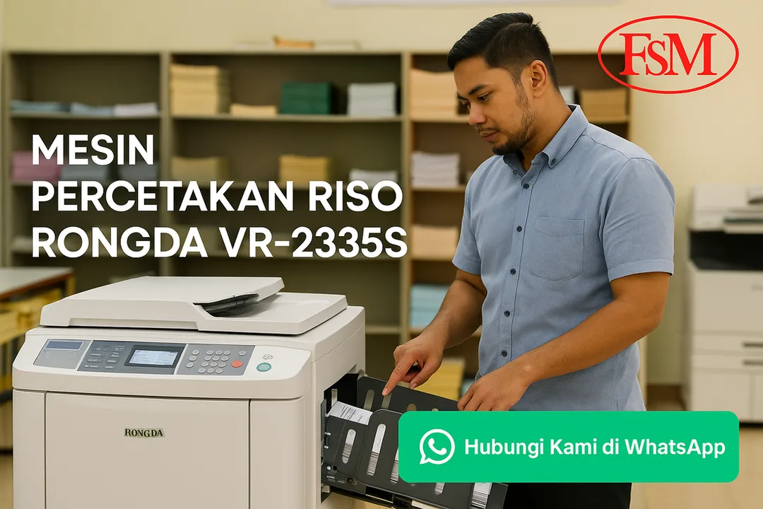 Mesin Percetakan Riso Rongda VR-2335S Malaysia