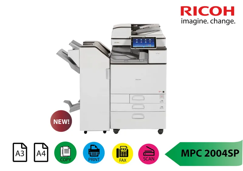Color Photocopy Machine RICOH MPC2004SP