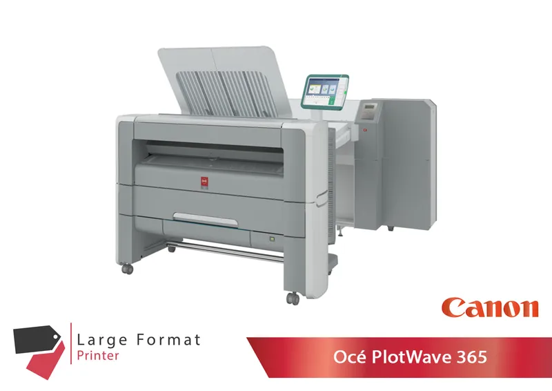 A1 A0 Laser Plan Printer Photocopy Machine Canon Oce PlotWave 365