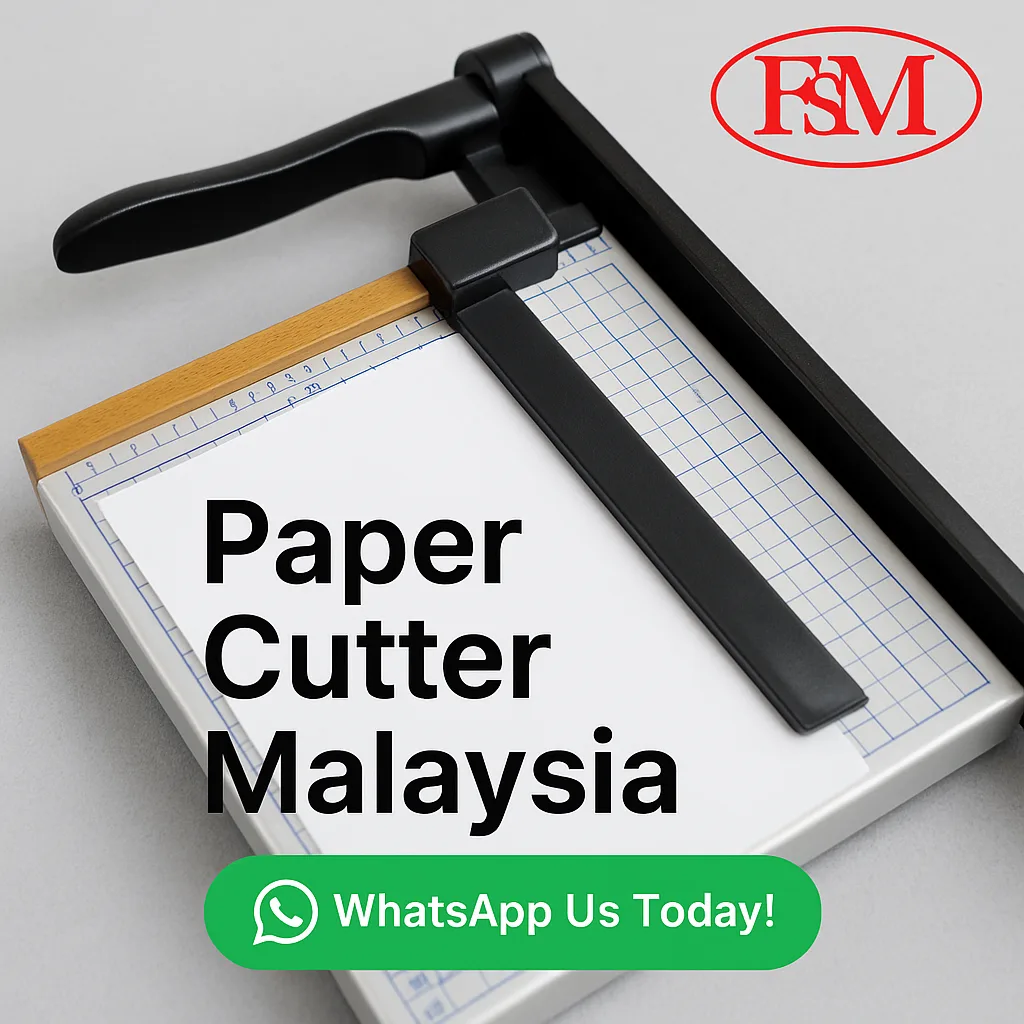 Paper Cutter Malaysia – Precision Cutting Tools for School, Office & Printing Needs