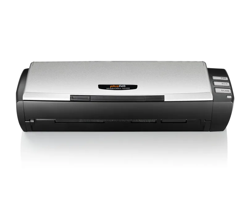 ID Card Scanner and A4 Scanner Plustek MobileOffice AD480