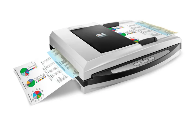 Plustek SmartOffice PL4080 is a A4 Paper Book Document Scanner with Free OCR Software