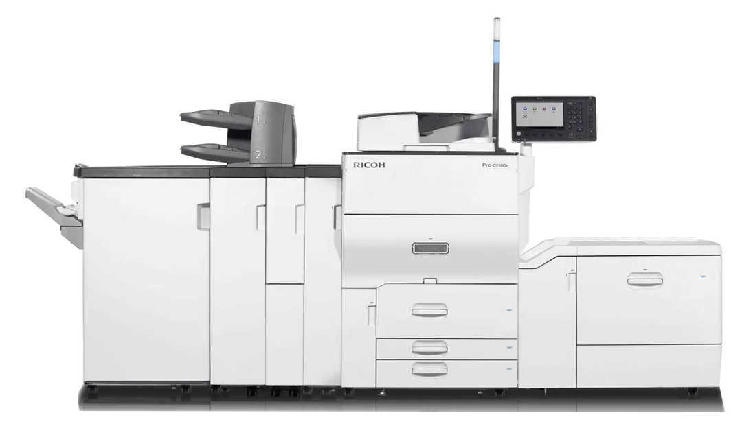 Colour Production Printer For Book, Brochure, Card, Sticker Ricoh ProC5100S
