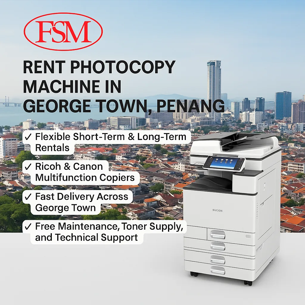 Rent Photocopy Machine in George Town, Penang