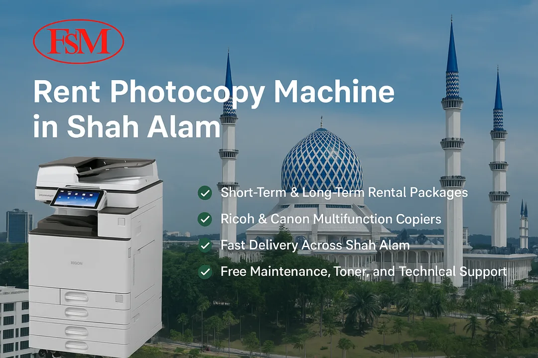 Rent Photocopy Machine in Shah Alam