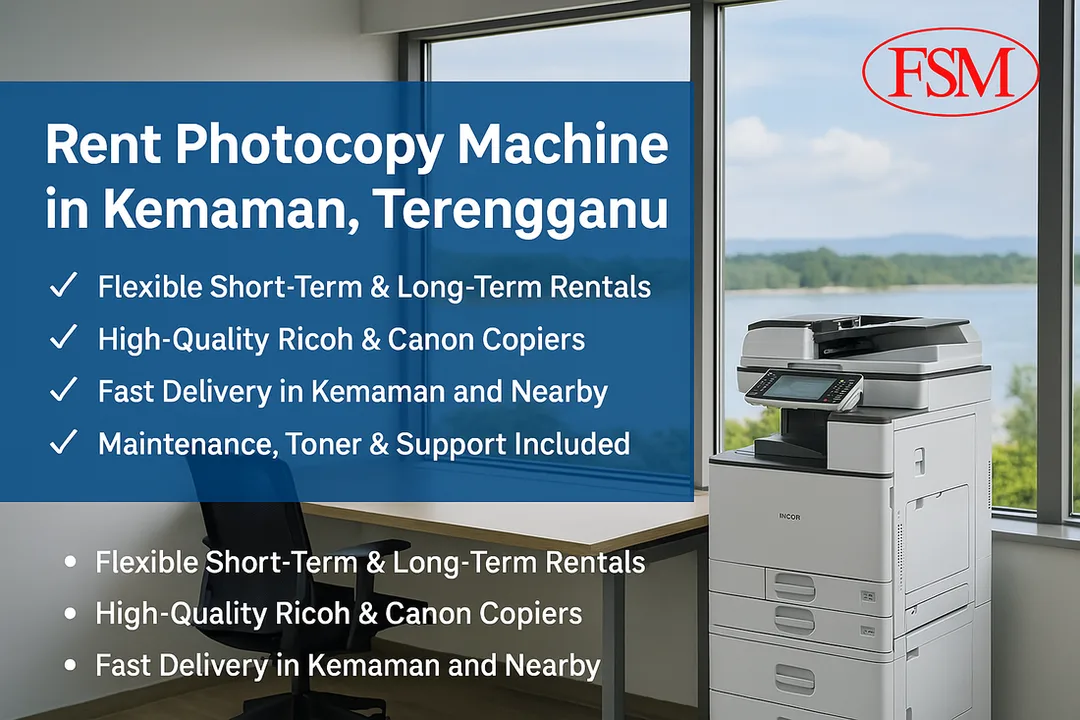 Rent Photocopy Machine in Kemaman Terengganu