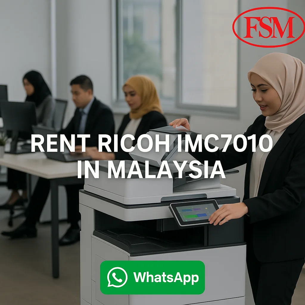 Rent Ricoh IMC7010 Photocopier in Malaysia – Colour Multifunctional Printer for Offices