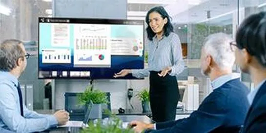 Best Smart TV With Camera and Mic for Video Conferencing Online Meeting RICOH Collaboration Board D6520 Interactive Whiteboard