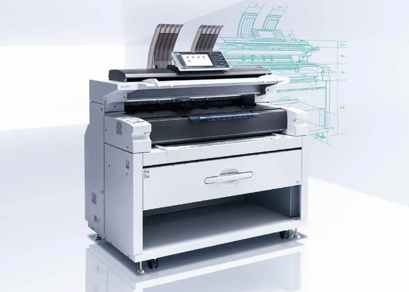 Black and White Laser Wide Format Printer Ricoh MPW6700SP