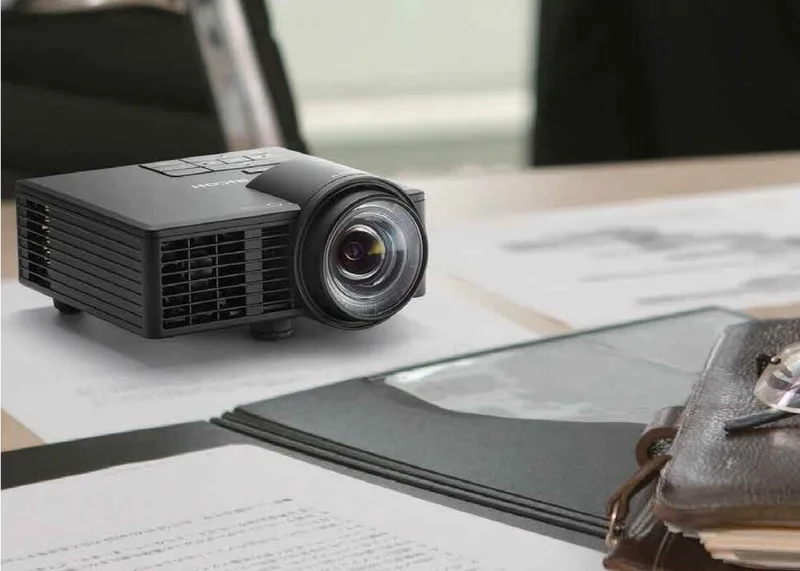 Ricoh PJ WXC1110 is a ultra small and lightweight projector that fitting in the palm of your hand