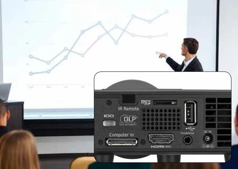 Ricoh PJ WXC1110 is a ultra small and lightweight projector that fitting in the palm of your hand
