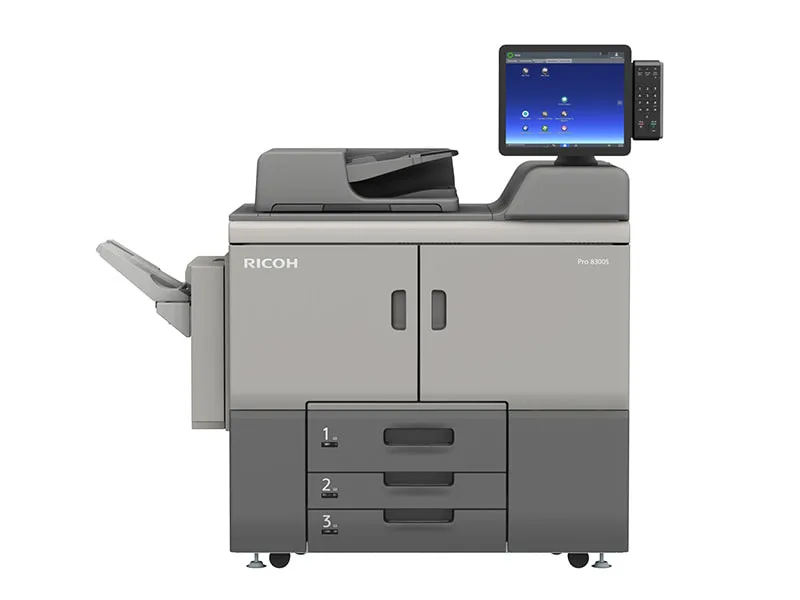 Ricoh Pro8300s is Ricoh Black & White Production Printer