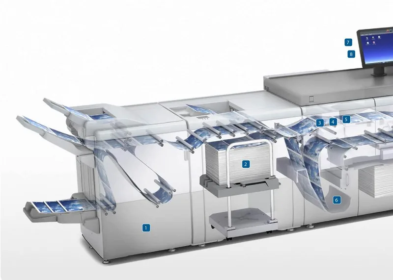 Ricoh High Speed Colour Production Printer Ricoh ProC9200