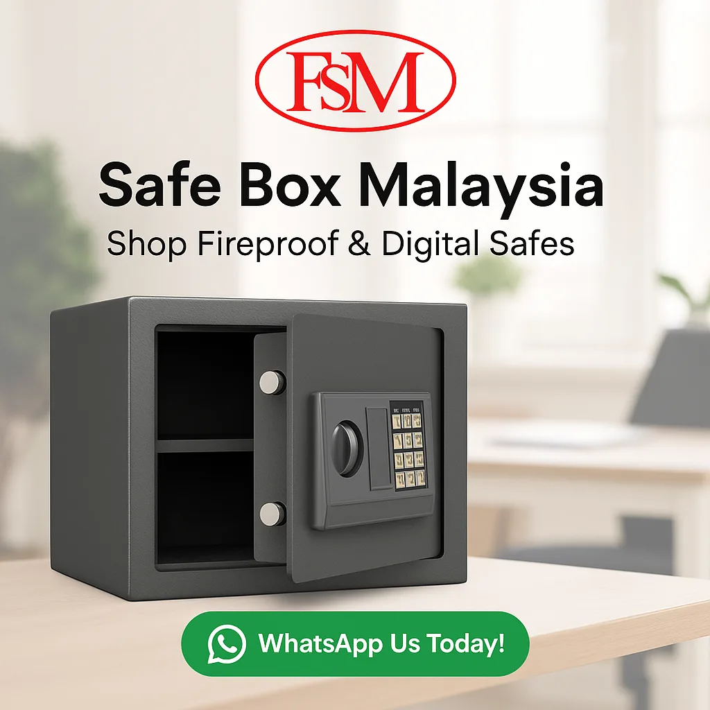 Safe Box Malaysia  Fireproof & Digital Safe Boxes for Home & Office