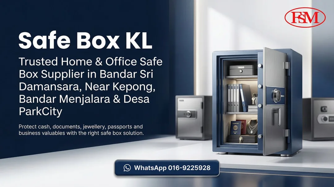 Safety Box Supplier in KL Bandar Sri Damansara Kepong Bandar Menjalara Desa Parkcity
